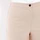 MARINA RINALDI VIRGIN WOOL AND SILK BLEND TROUSER BEIGE