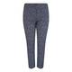 Marina Rinaldi blue and black melange ankle grazer TROUSERS