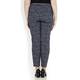 Marina Rinaldi blue and black melange ankle grazer TROUSERS