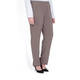 MARINA RINALDI PULL ON FRONT CREASE TROUSER TAUPE