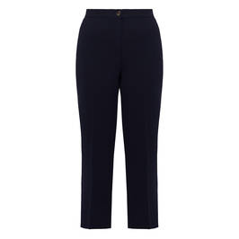 Marina Rinaldi Cady Trouser Slim Fit Navy  - Plus Size Collection