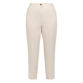 Marina Rinaldi Cady Trouser Slim Fit Beige - Plus Size Collection