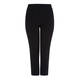 Marina Rinaldi Black ankle grazer crease front TROUSERS