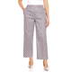 Marina Rinaldi Cropped Jacquard Trouser Violet