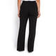 MARINA RINALDI WOOL BLEND STRETCH TROUSERS DARK GREEN