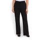 MARINA RINALDI WOOL BLEND STRETCH TROUSERS DARK GREEN