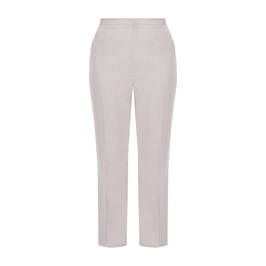 Marina Rinaldi Virgin Wool Trousers Light Grey - Plus Size Collection