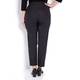 Marina Rinaldi dark grey ankle grazer wool TROUSERS