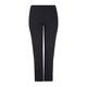 MARINA RINALDI BLACK NARROW LEG WOOL TROUSER