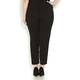 Marina Rinaldi black narrow leg tailored TROUSERS