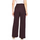 Marina Rinaldi Compact Stretch Crepe Trouser Aubergine