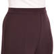 Marina Rinaldi Compact Stretch Crepe Trouser Aubergine