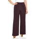 Marina Rinaldi Compact Stretch Crepe Trouser Aubergine