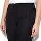 Marina Rinaldi cotton stretch black TROUSERS