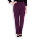 MARINA RINALDI plum tailored TROUSERS