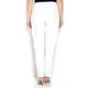 Marina Rinaldi ivory slim leg ankle grazer TROUSERS
