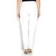 Marina Rinaldi ivory slim leg ankle grazer TROUSERS