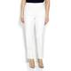 Marina Rinaldi ivory slim leg ankle grazer TROUSERS