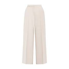 Marina Rinaldi Palazzo Triacetate Trousers Champagne - Plus Size Collection