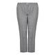 Marina Rinaldi straight leg pure linen TROUSERS