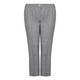 Marina Rinaldi straight leg pure linen TROUSERS