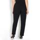 MARINA RINALDI BLACK TROUSERS NARROW LEG