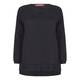 MARINA RINALDI BLACK KNITTED TUNIC