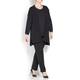 MARINA RINALDI BLACK KNITTED TUNIC