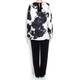 MARINA RINALDI black and white silk TUNIC