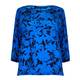 Marina Rinaldi royal blue silk Tunic