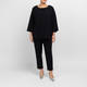 Marina Rinaldi Triacetate Cady Tunic Black 