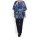 MARINA RINALDI ABSTRACT PRINT TUNIC