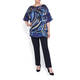 MARINA RINALDI ABSTRACT PRINT TUNIC