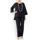 MARINA RINALDI LINEN TUNIC BLACK