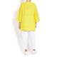 MARINA RINALDI LINEN TUNIC YELLOW
