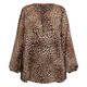 Marina Rinaldi Georgette Animal Print Tunic 