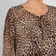 Marina Rinaldi Georgette Animal Print Tunic 