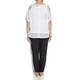 MARINA RINALDI semi-sheer knitted white TUNIC