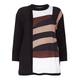 Marina Rinaldi vertical stripe Tunic top