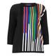 Marina Rinaldi vertical stripe Tunic