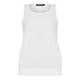 MARINA RINALDI LINEN VEST WHITE