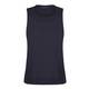 MARINA RINALDI LONG NAVY LINEN VEST