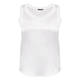 Marina Rinaldi Satin Front Vest Ivory 