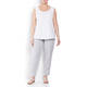 Vetono linen trouser silver