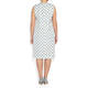 Marina Rinaldi jacquard DRESS with optional sleeves