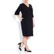 MARINA RINALDI relaxed fit business DRESS