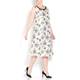 MARINA RINALDI PRINCESS CUT DRESS WITH OPTIONAL SLEEVES