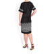 Marina Rinaldi geometric jacquard pattern DRESS