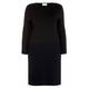 MARINA RINALDI LUREX KNIT DRESS BLACK