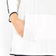 MARINA RINALDI KNITTED TUNIC WITH KANGAROO POCKET